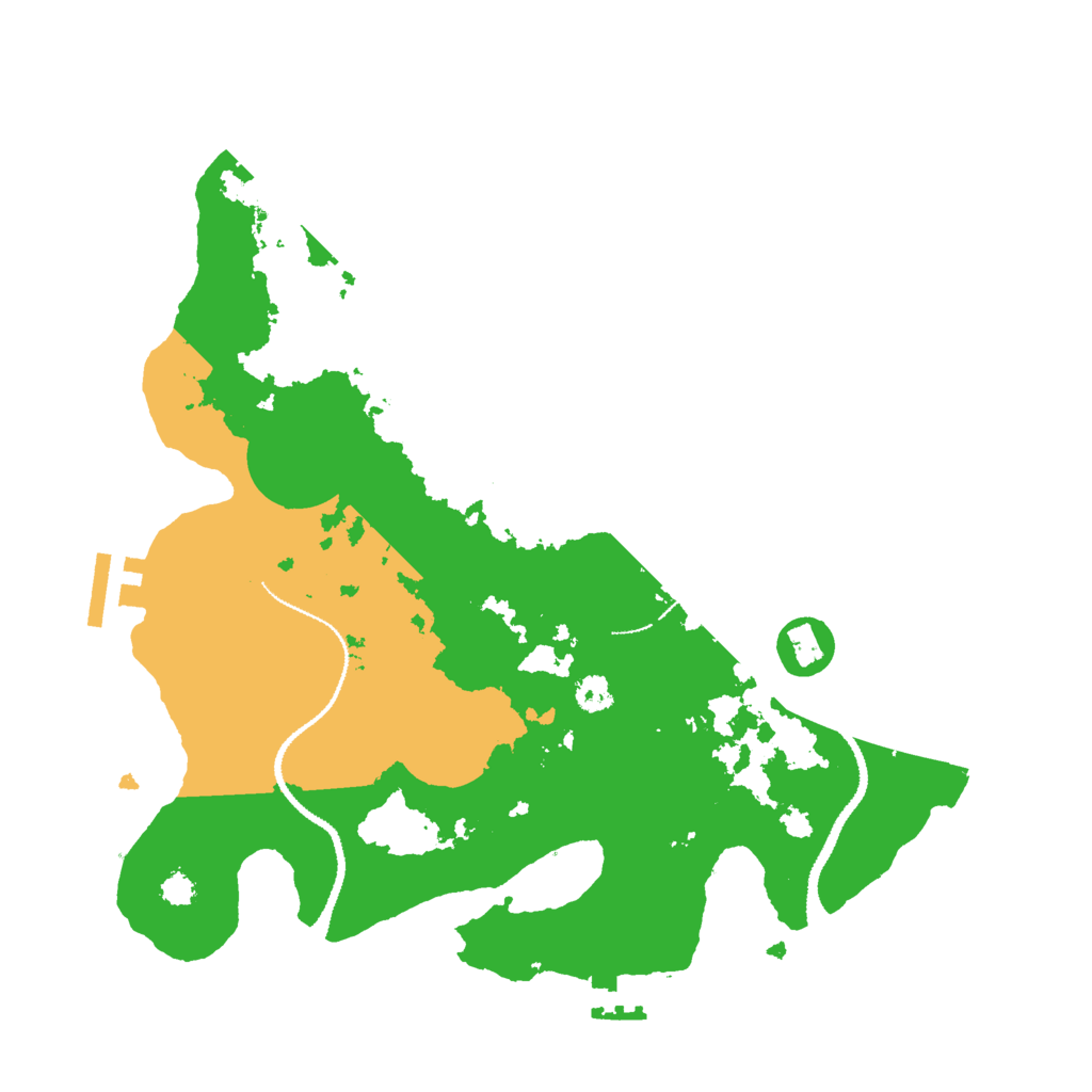 Biome Rust Map: Procedural Map, Size: 3000, Seed: 28232