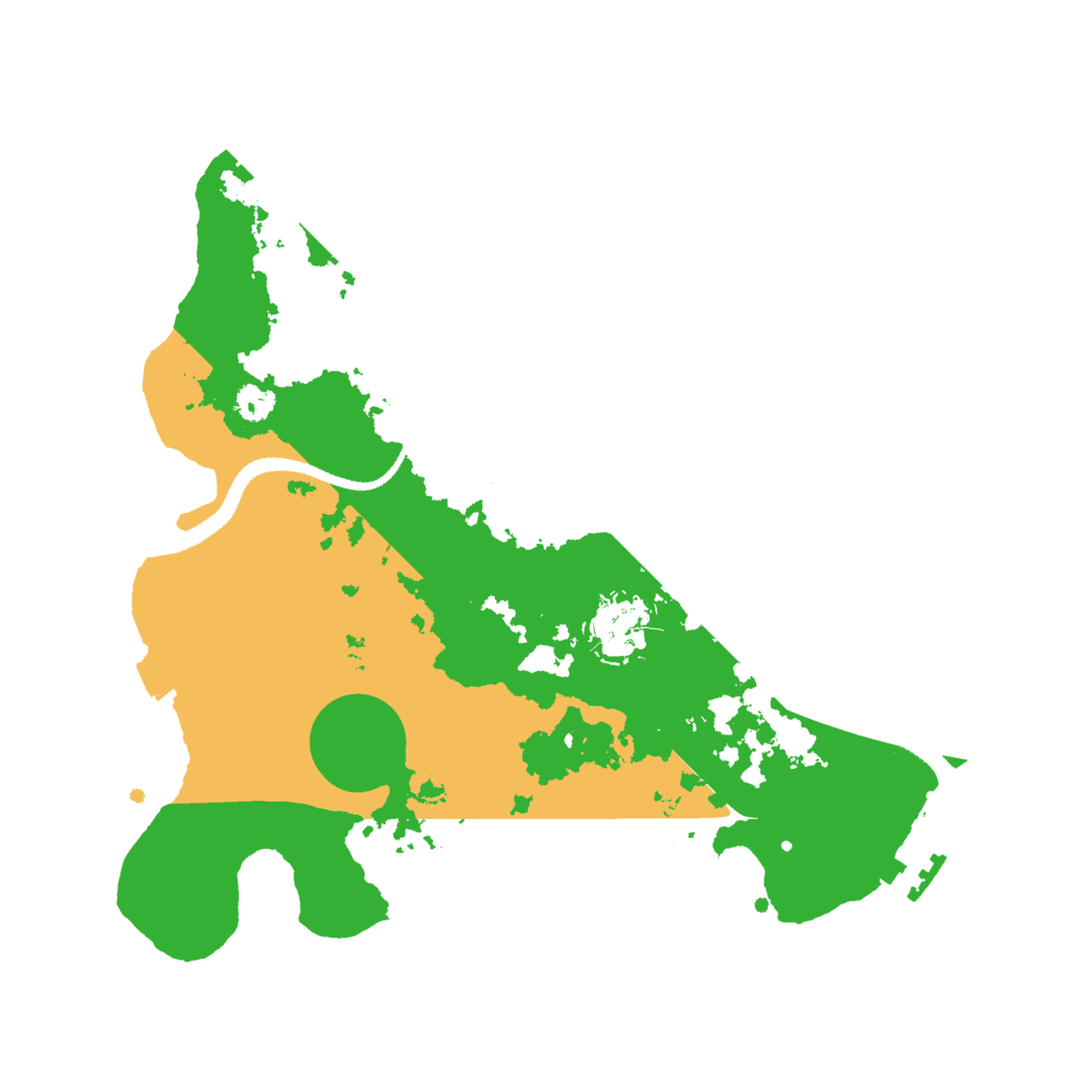 Biome Rust Map: Procedural Map, Size: 3000, Seed: 28232