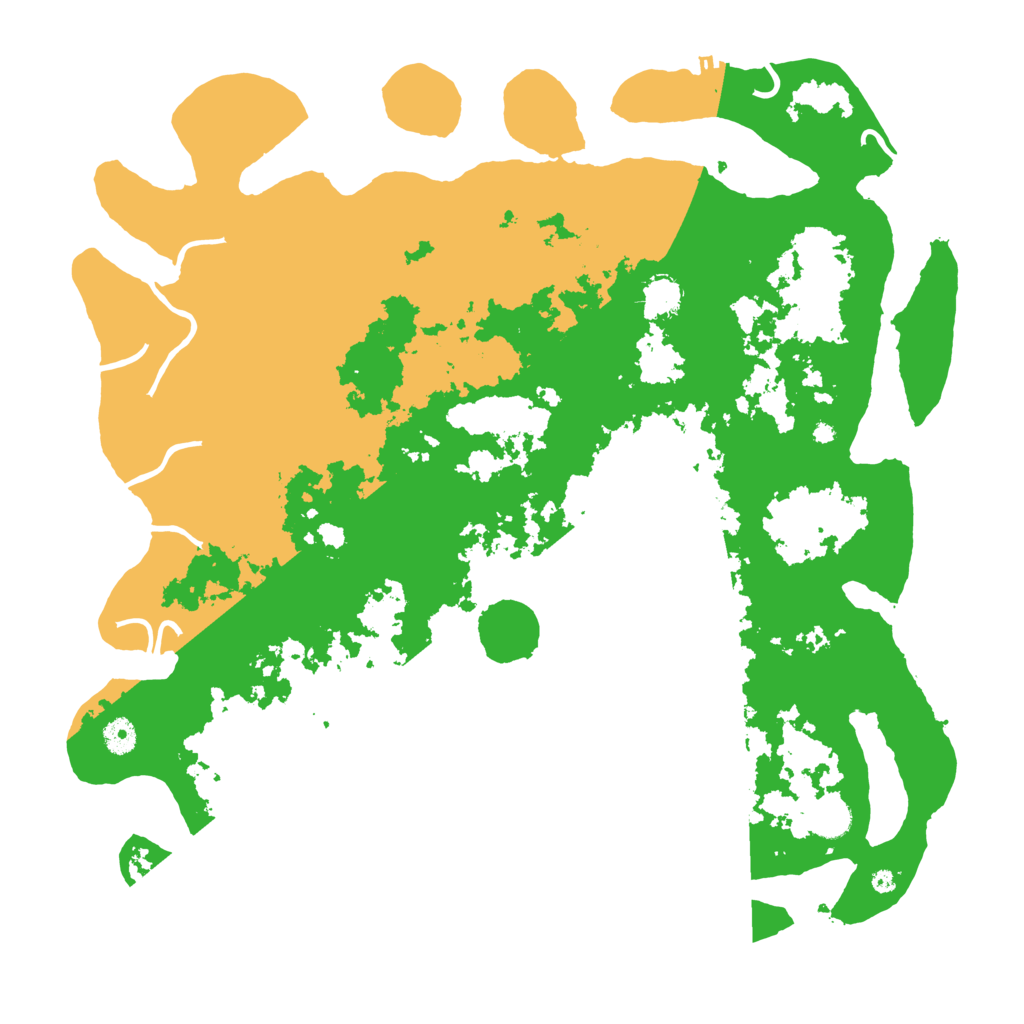 Biome Rust Map: Procedural Map, Size: 4500, Seed: 10241978