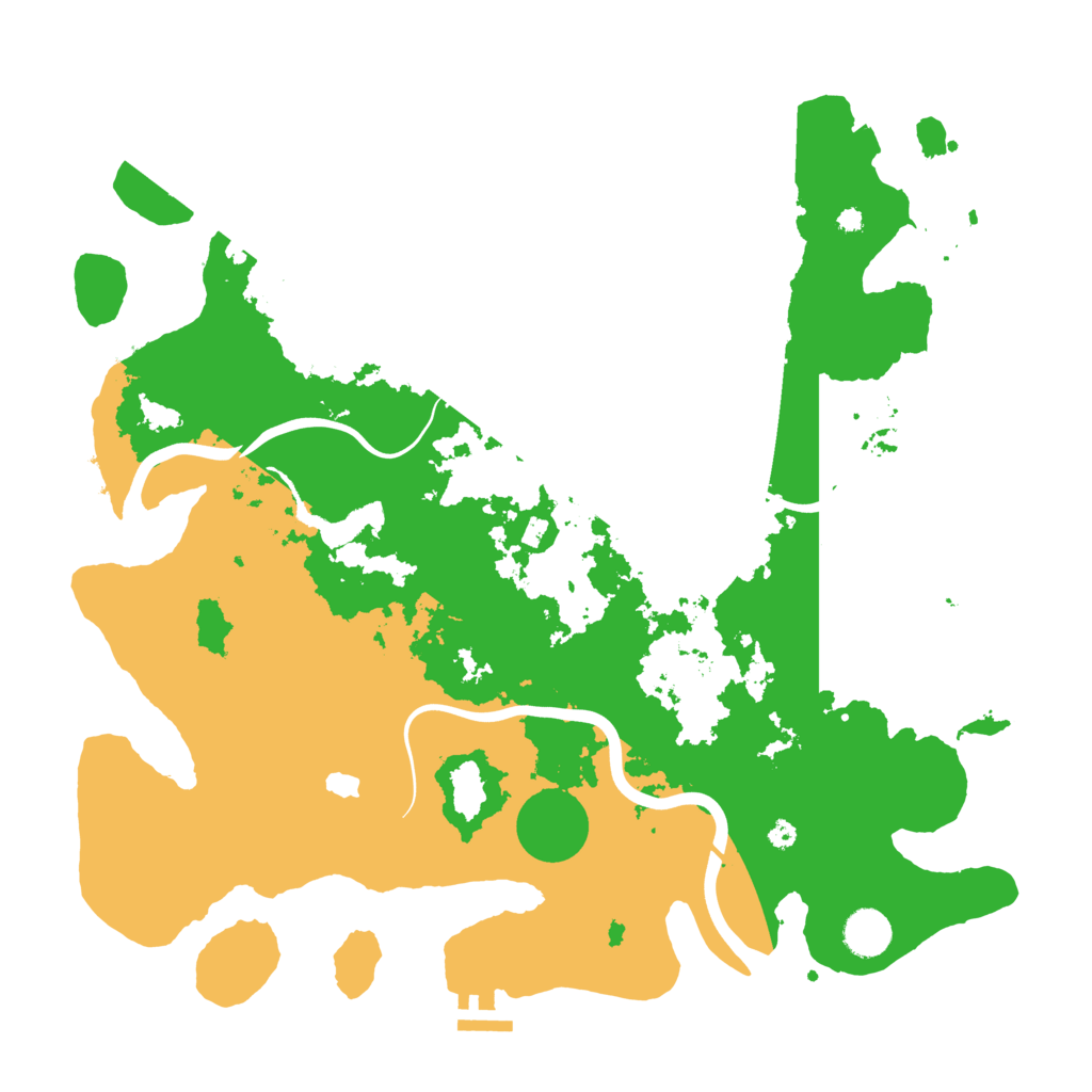 Biome Rust Map: Procedural Map, Size: 4000, Seed: 1298764325