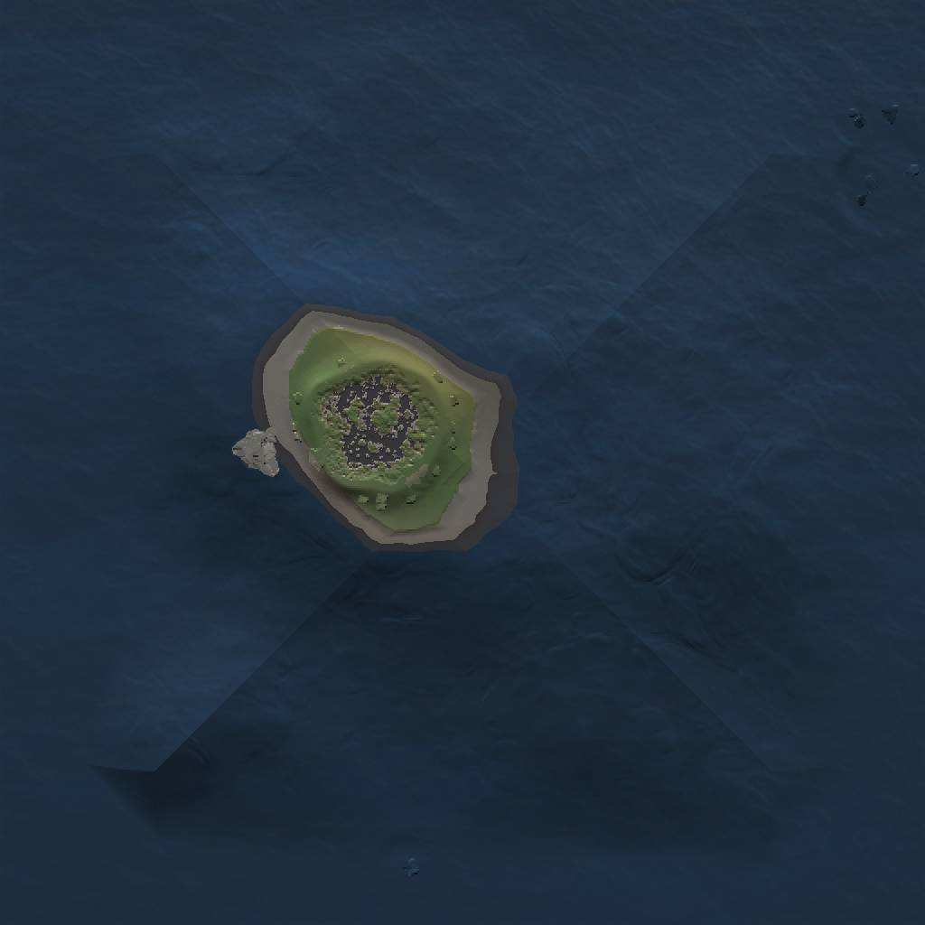 Rust Map: Procedural Map, Size: 1000, Seed: 1587766186, 3 Monuments