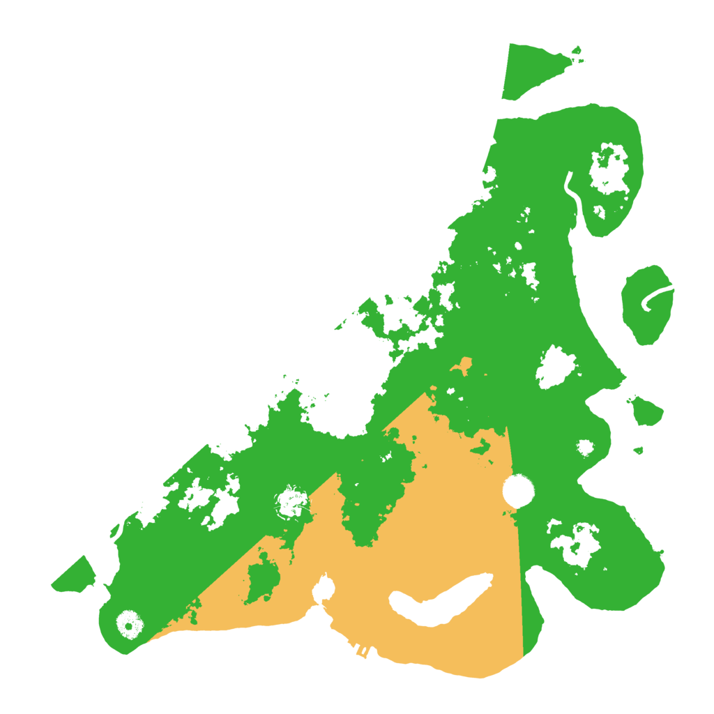 Biome Rust Map: Procedural Map, Size: 4000, Seed: 778990382