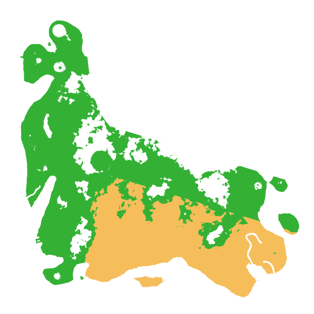 Biome Rust Map: Procedural Map, Size: 4250, Seed: 32517