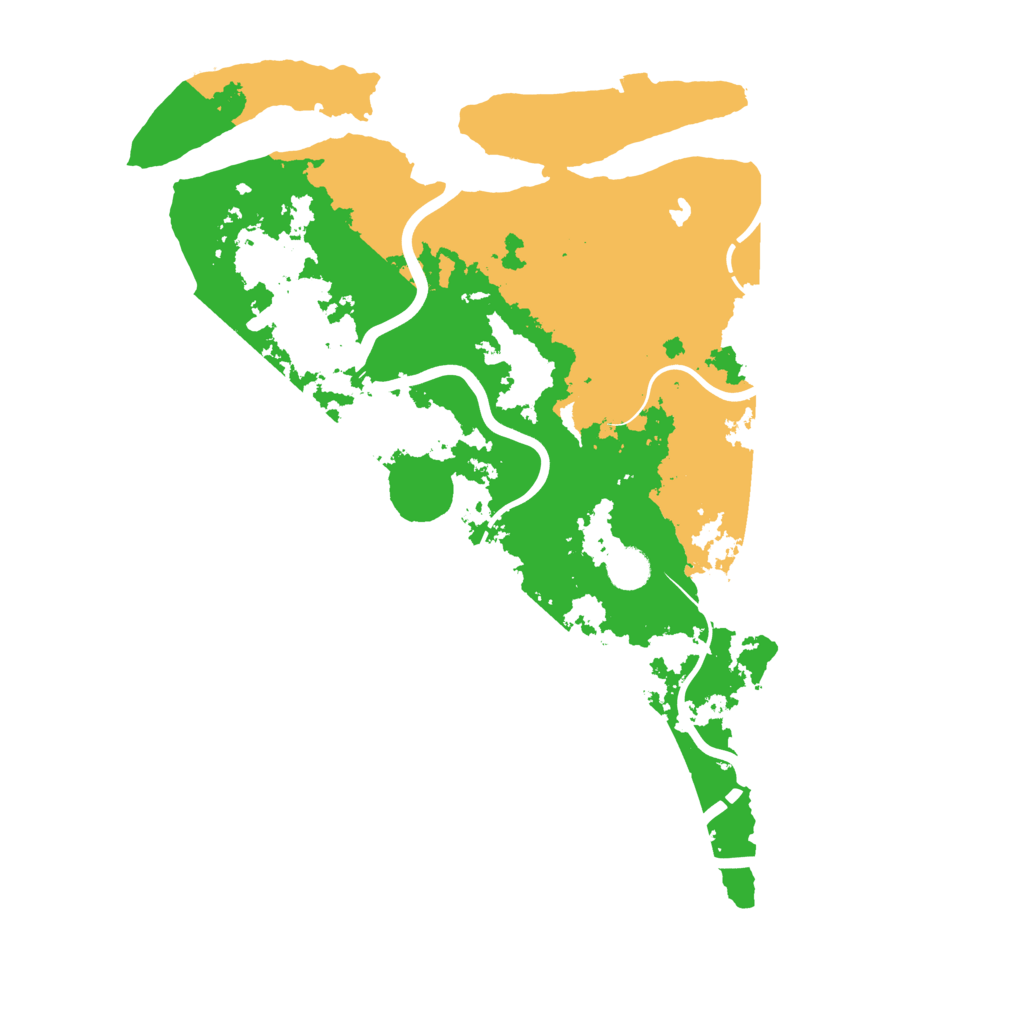 Biome Rust Map: Procedural Map, Size: 4250, Seed: 1454656024