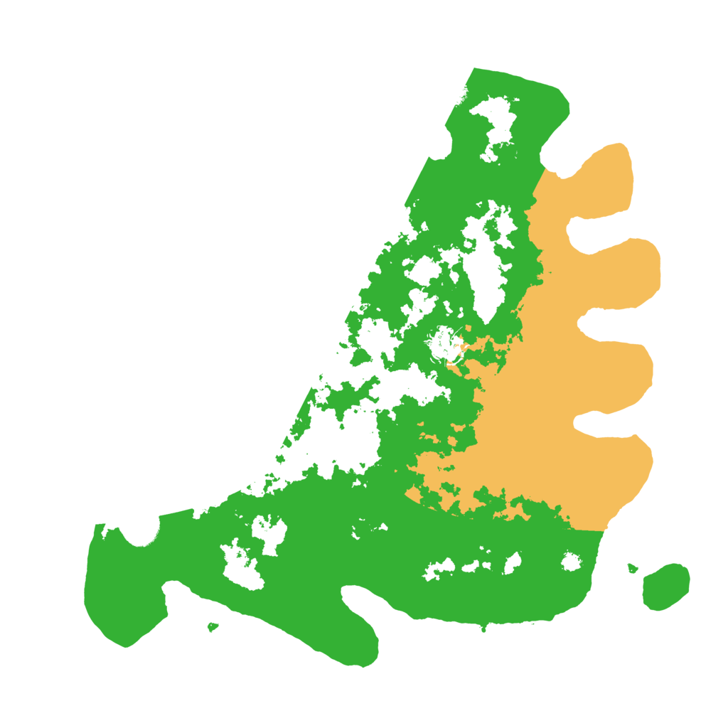 Biome Rust Map: Procedural Map, Size: 3500, Seed: 1799038458