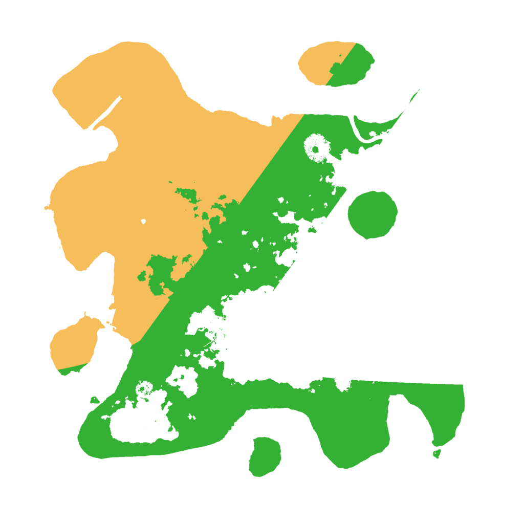 Biome Rust Map: Procedural Map, Size: 3000, Seed: 1534405066