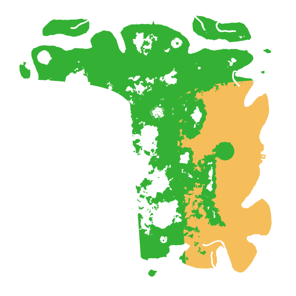 Biome Rust Map: Procedural Map, Size: 4250, Seed: 1468123411