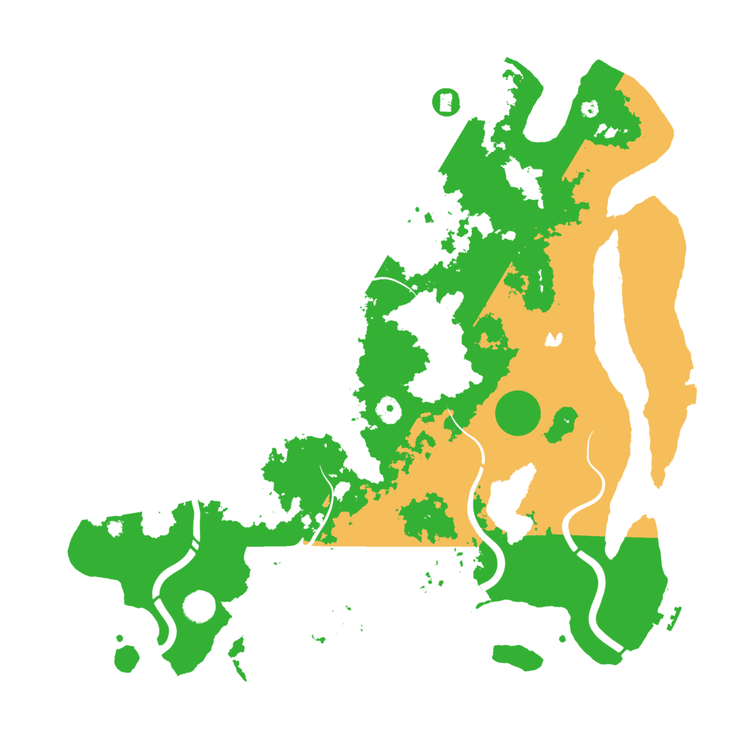 Biome Rust Map: Procedural Map, Size: 4250, Seed: 745266618