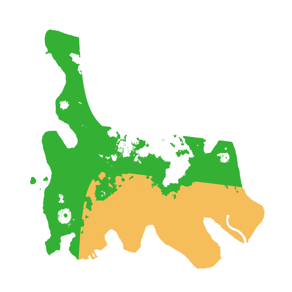 Biome Rust Map: Procedural Map, Size: 3000, Seed: 179141398