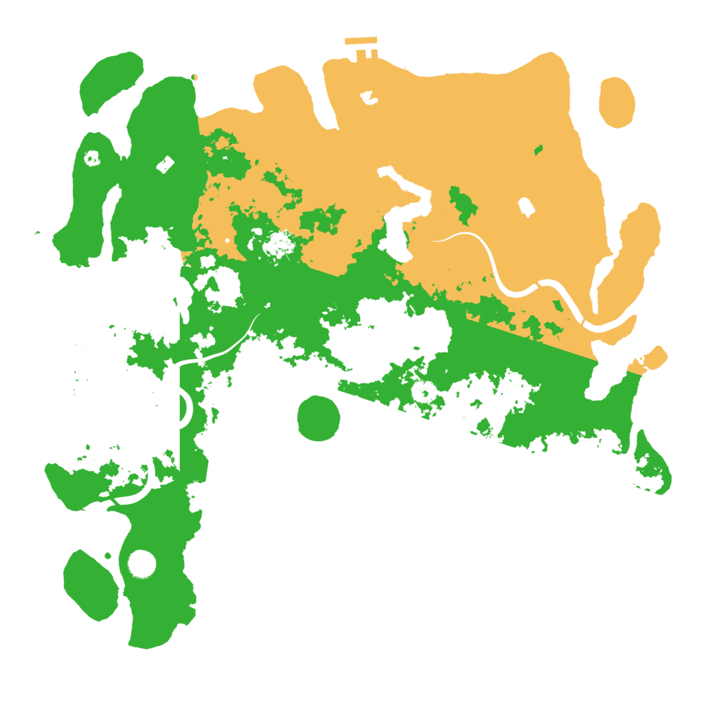 Biome Rust Map: Procedural Map, Size: 4500, Seed: 925064140