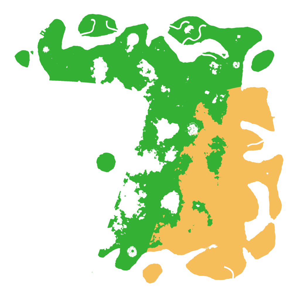 Biome Rust Map: Procedural Map, Size: 4500, Seed: 1110851420