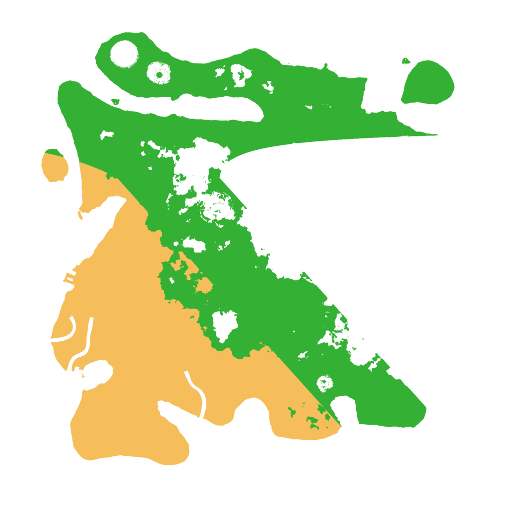 Biome Rust Map: Procedural Map, Size: 3300, Seed: 23025424