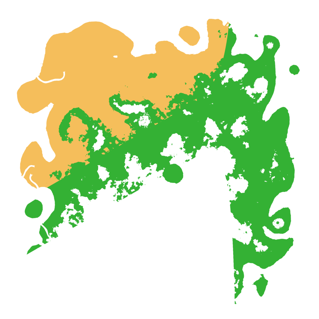 Biome Rust Map: Procedural Map, Size: 4500, Seed: 1368117147