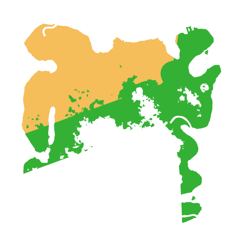 Biome Rust Map: Procedural Map, Size: 3000, Seed: 1640514631