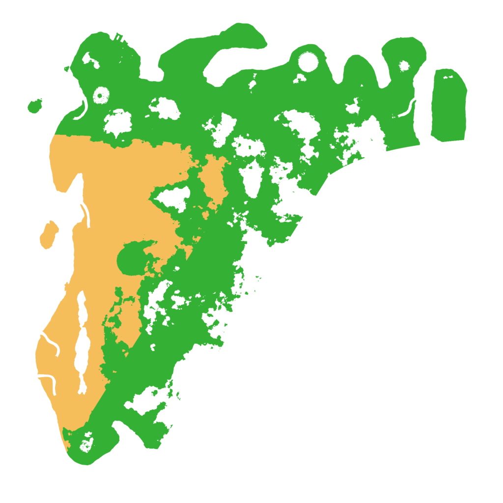 Biome Rust Map: Procedural Map, Size: 4500, Seed: 240886904