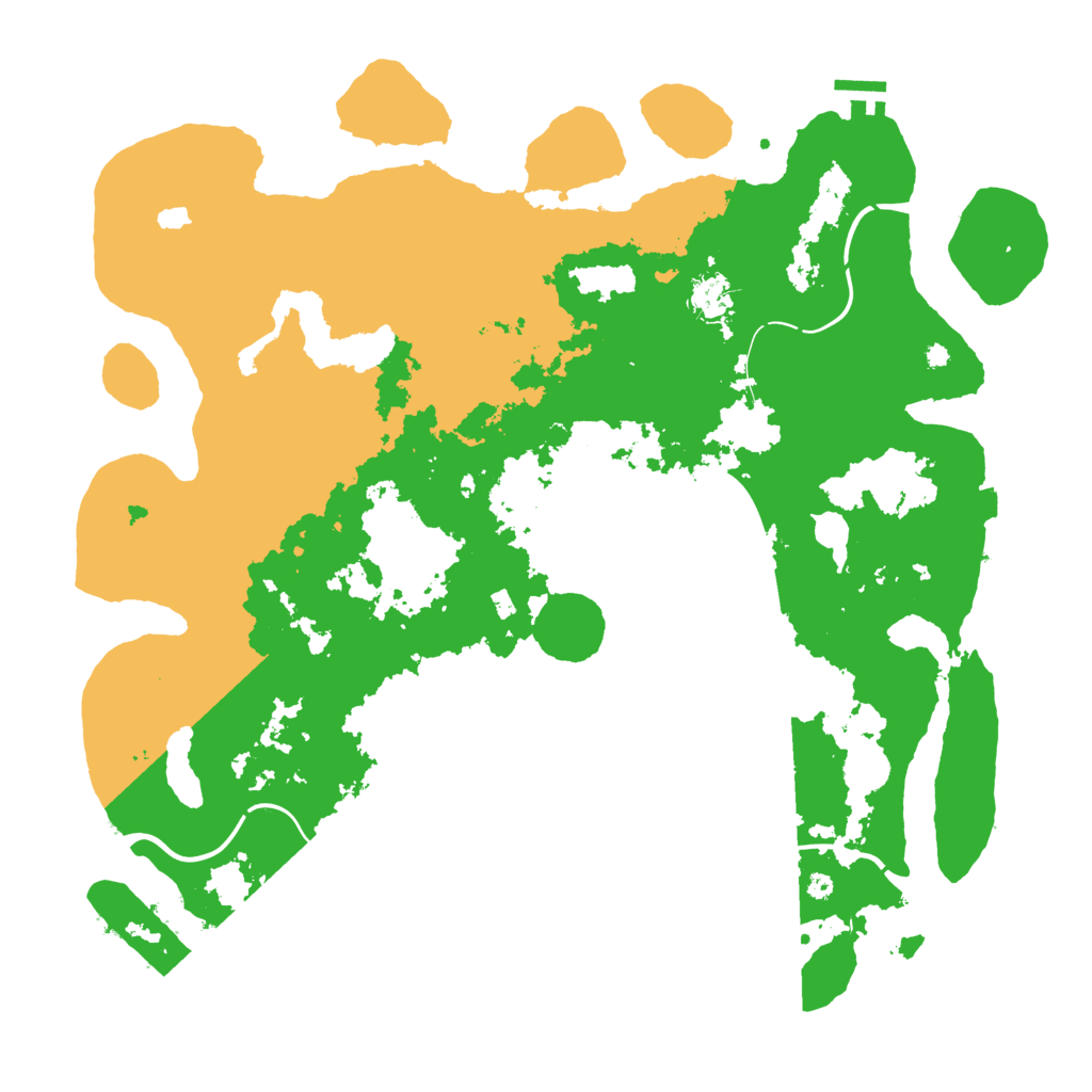 Biome Rust Map: Procedural Map, Size: 4250, Seed: 26273