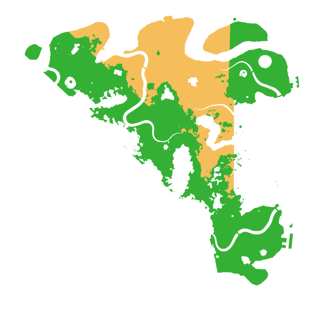 Biome Rust Map: Procedural Map, Size: 4187, Seed: 23112022