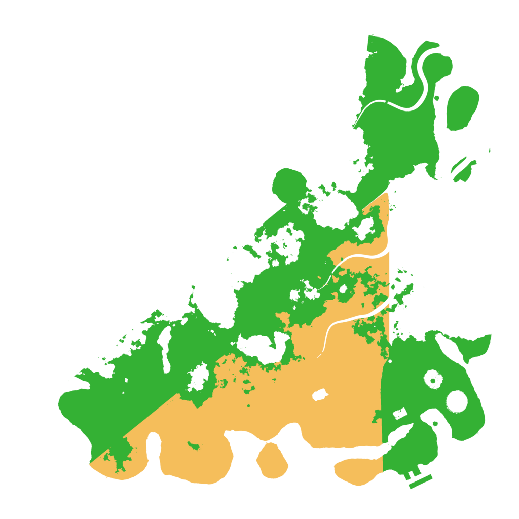Biome Rust Map: Procedural Map, Size: 4250, Seed: 803694673