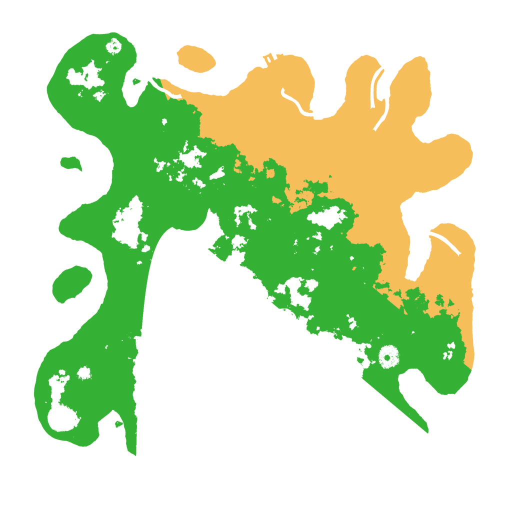 Biome Rust Map: Procedural Map, Size: 3500, Seed: 1175640388