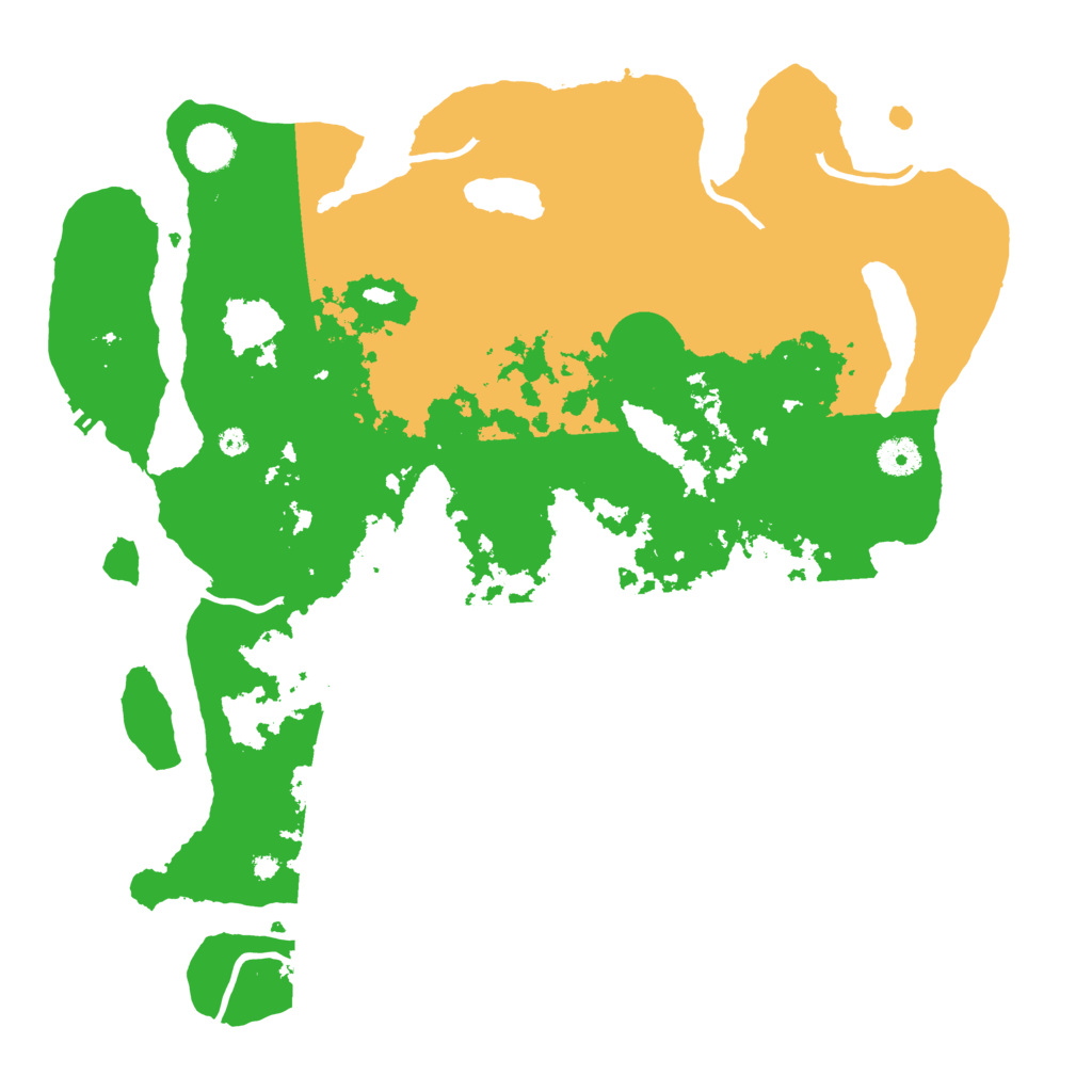 Biome Rust Map: Procedural Map, Size: 4000, Seed: 348238721