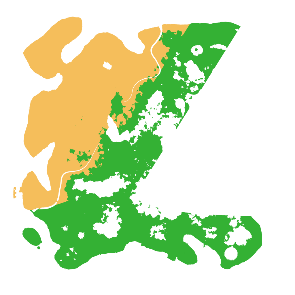 Biome Rust Map: Procedural Map, Size: 4000, Seed: 466663372