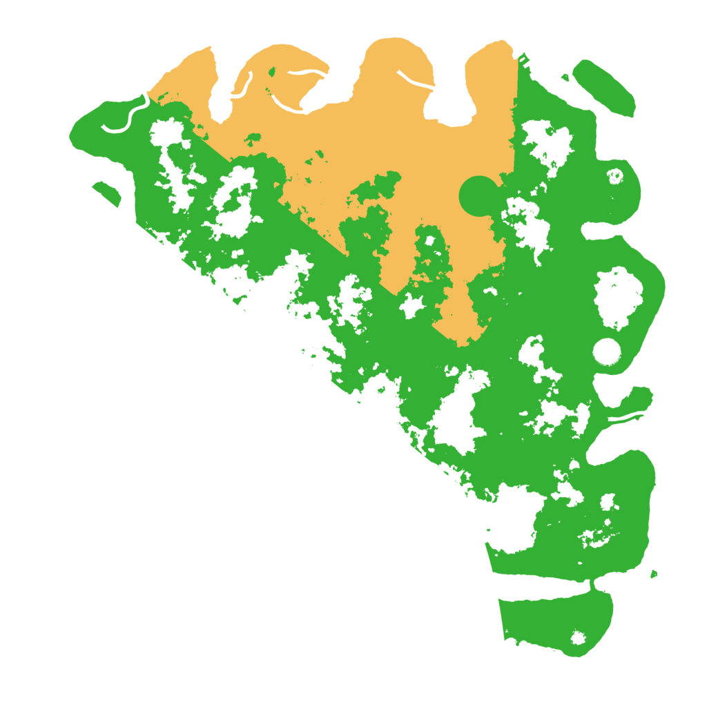 Biome Rust Map: Procedural Map, Size: 4550, Seed: 1121