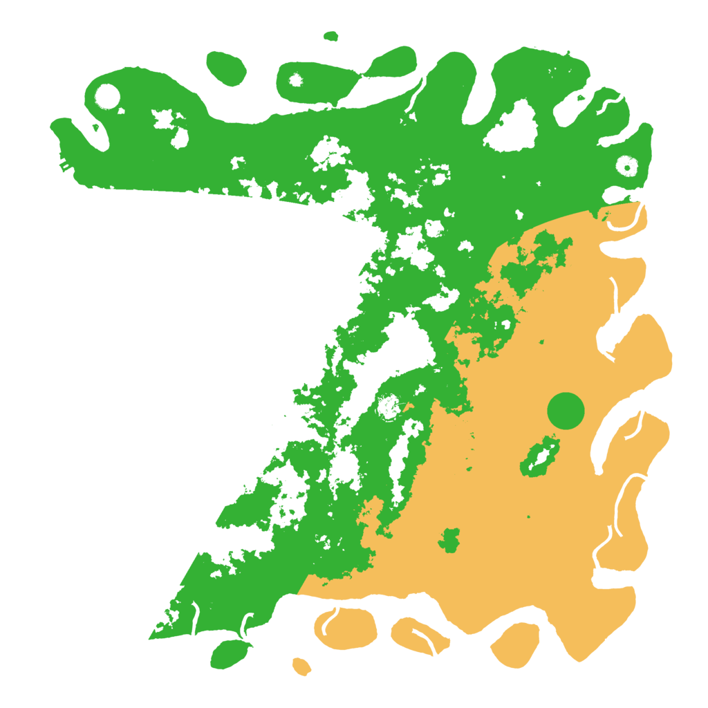 Biome Rust Map: Procedural Map, Size: 5000, Seed: 1038685664