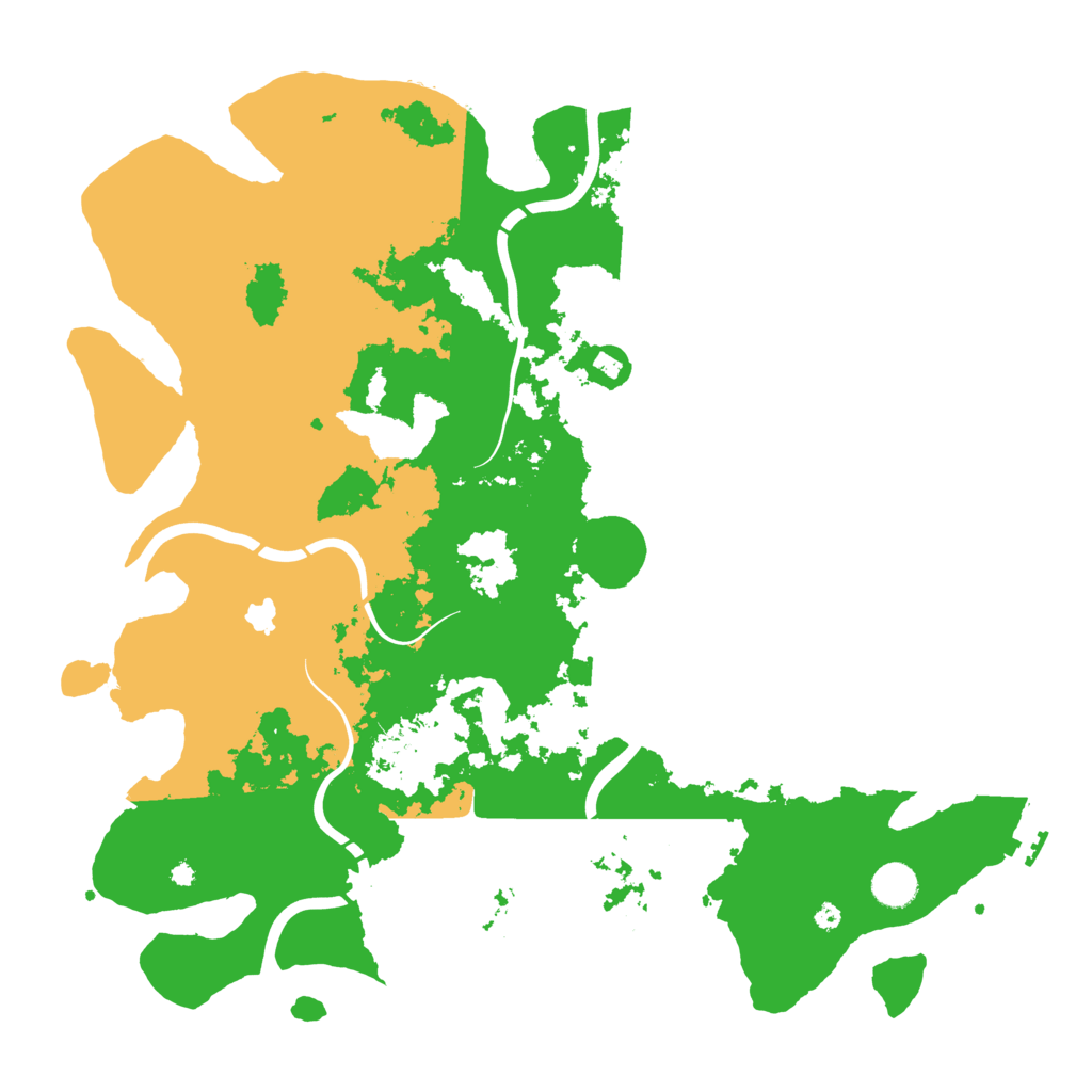 Biome Rust Map: Procedural Map, Size: 4250, Seed: 1285896394