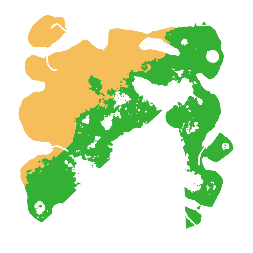 Biome Rust Map: Procedural Map, Size: 3500, Seed: 240676867