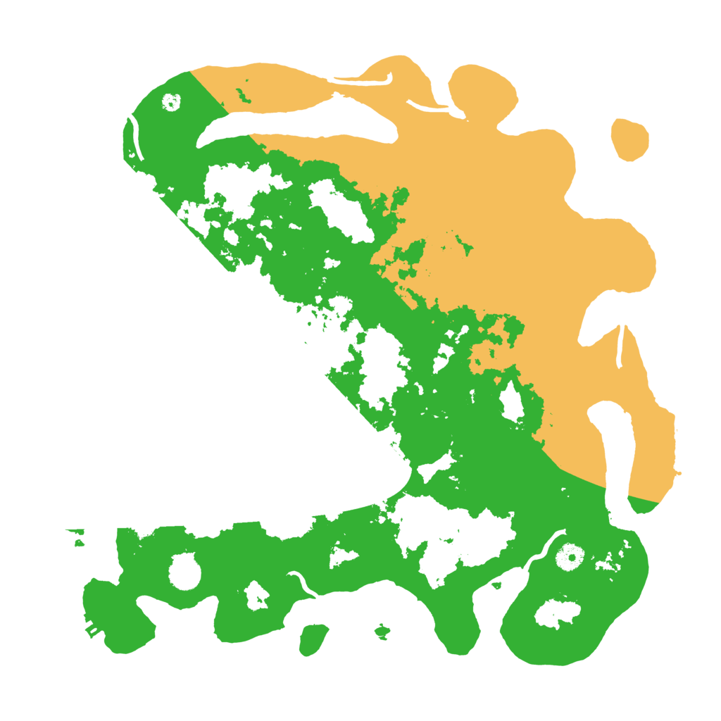 Biome Rust Map: Procedural Map, Size: 4000, Seed: 1299287351