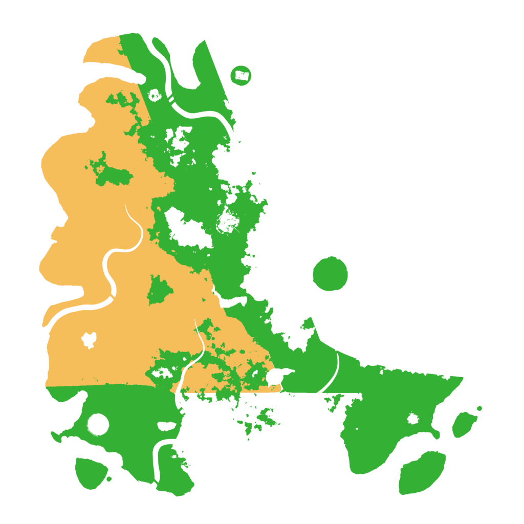 Biome Rust Map: Procedural Map, Size: 4250, Seed: 8457215