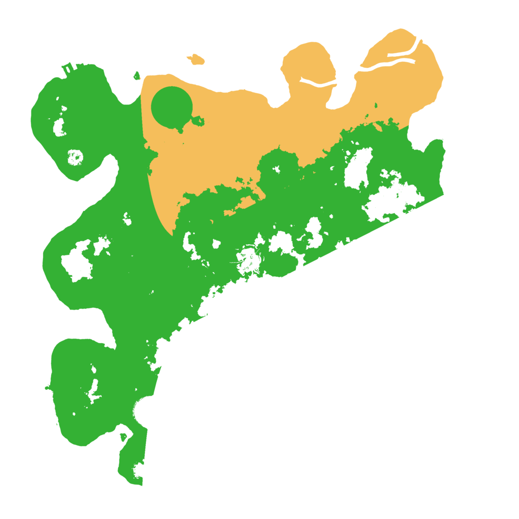 Biome Rust Map: Procedural Map, Size: 3300, Seed: 247236457