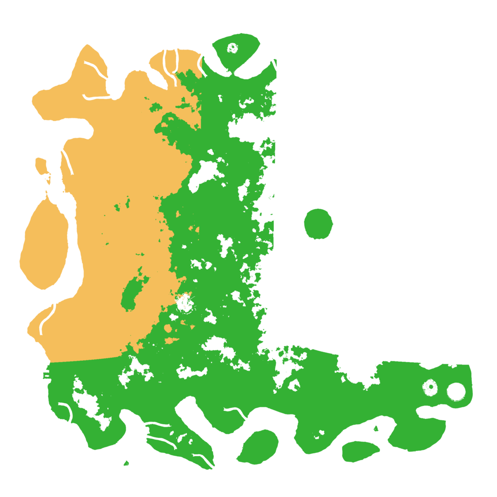 Biome Rust Map: Procedural Map, Size: 4800, Seed: 613166325