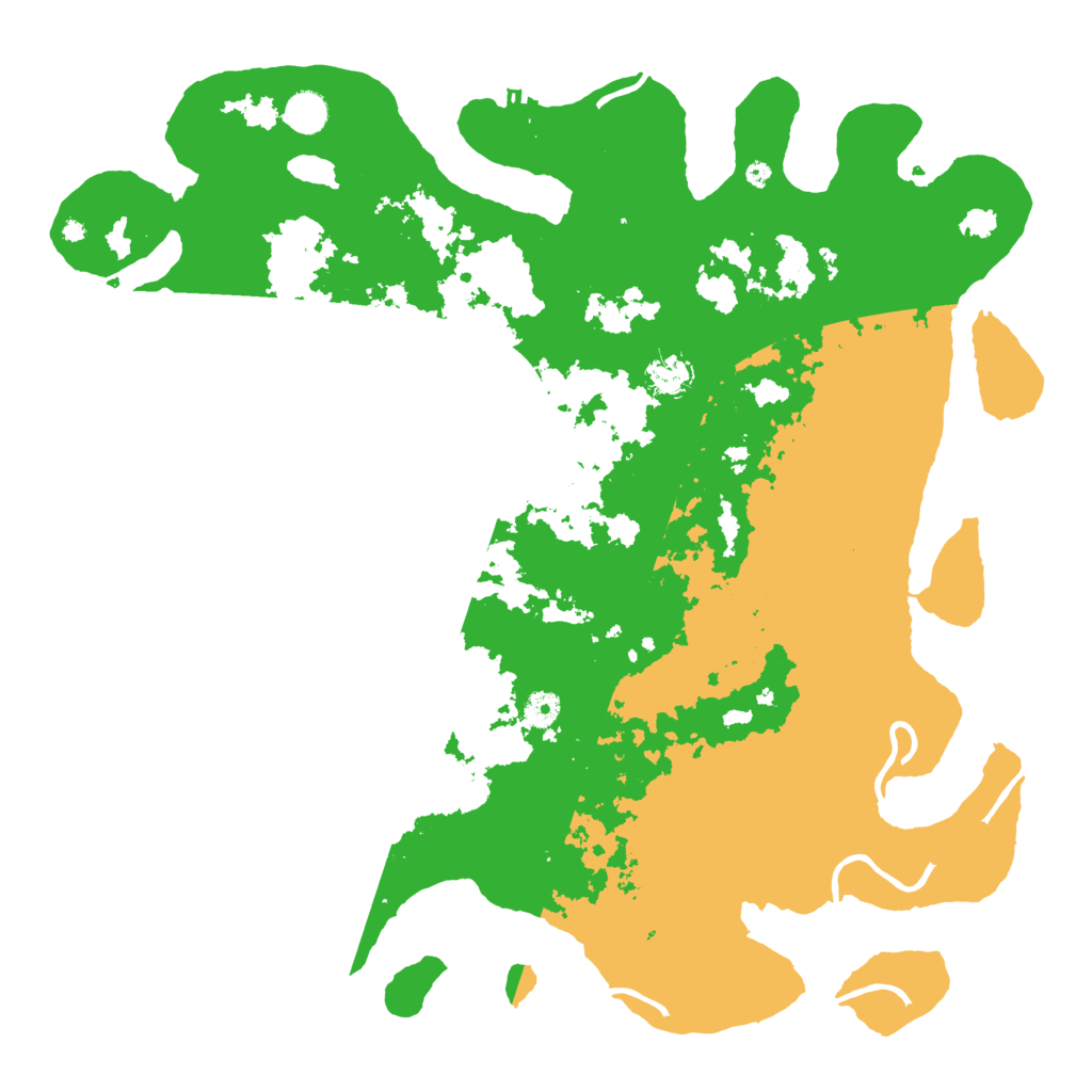 Biome Rust Map: Procedural Map, Size: 4500, Seed: 623146171