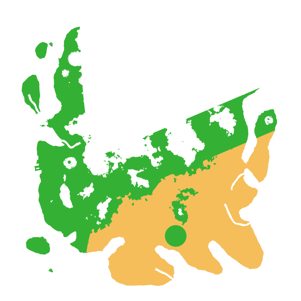 Biome Rust Map: Procedural Map, Size: 3700, Seed: 1085902654