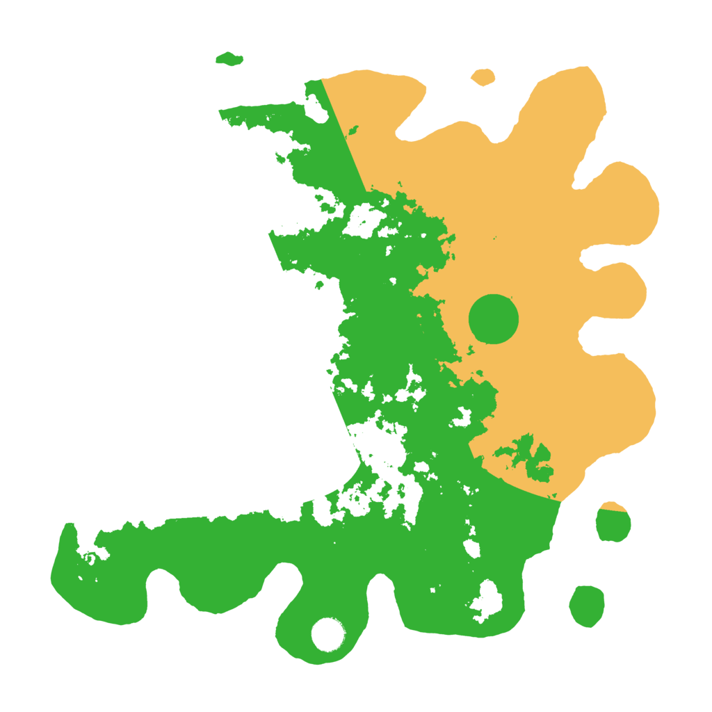 Biome Rust Map: Barren, Size: 3750, Seed: 210543