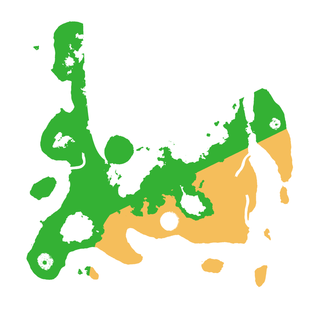 Biome Rust Map: Procedural Map, Size: 3000, Seed: 28101