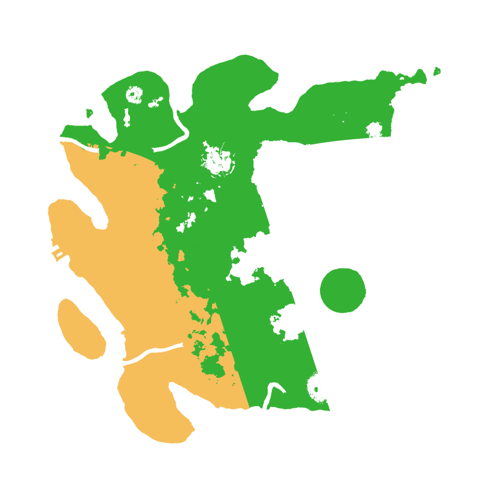 Biome Rust Map: Procedural Map, Size: 3000, Seed: 594212