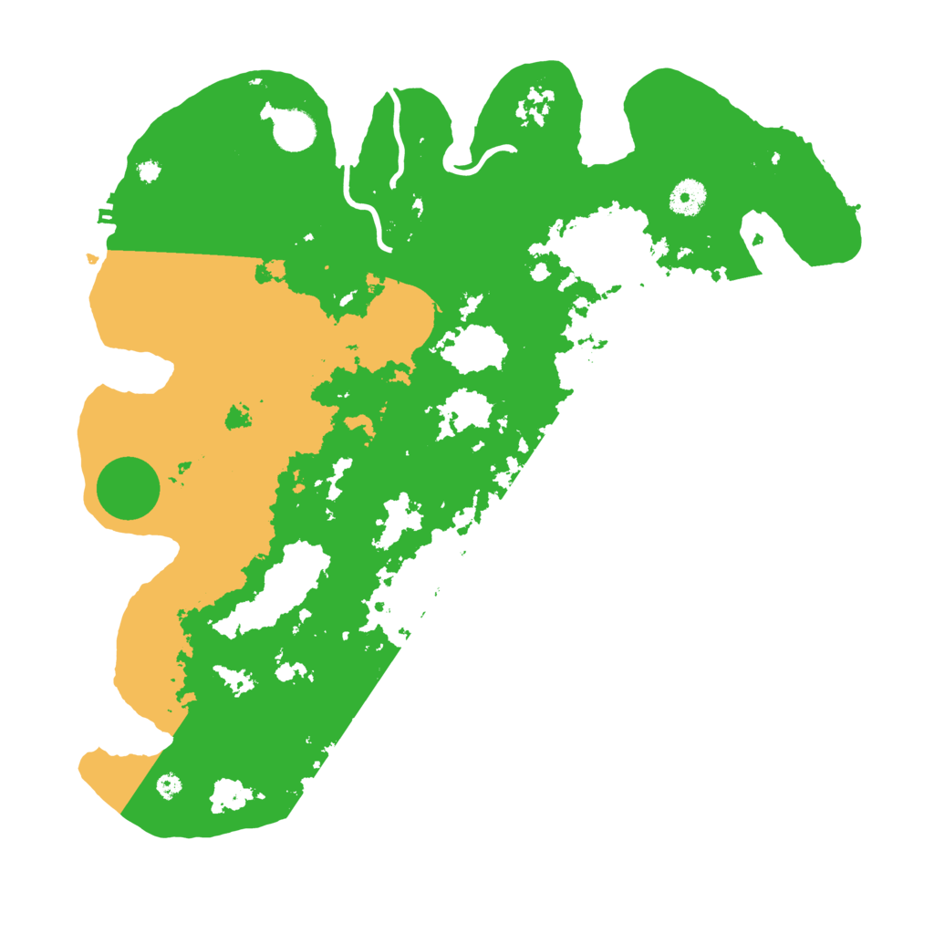 Biome Rust Map: Procedural Map, Size: 3900, Seed: 42532631