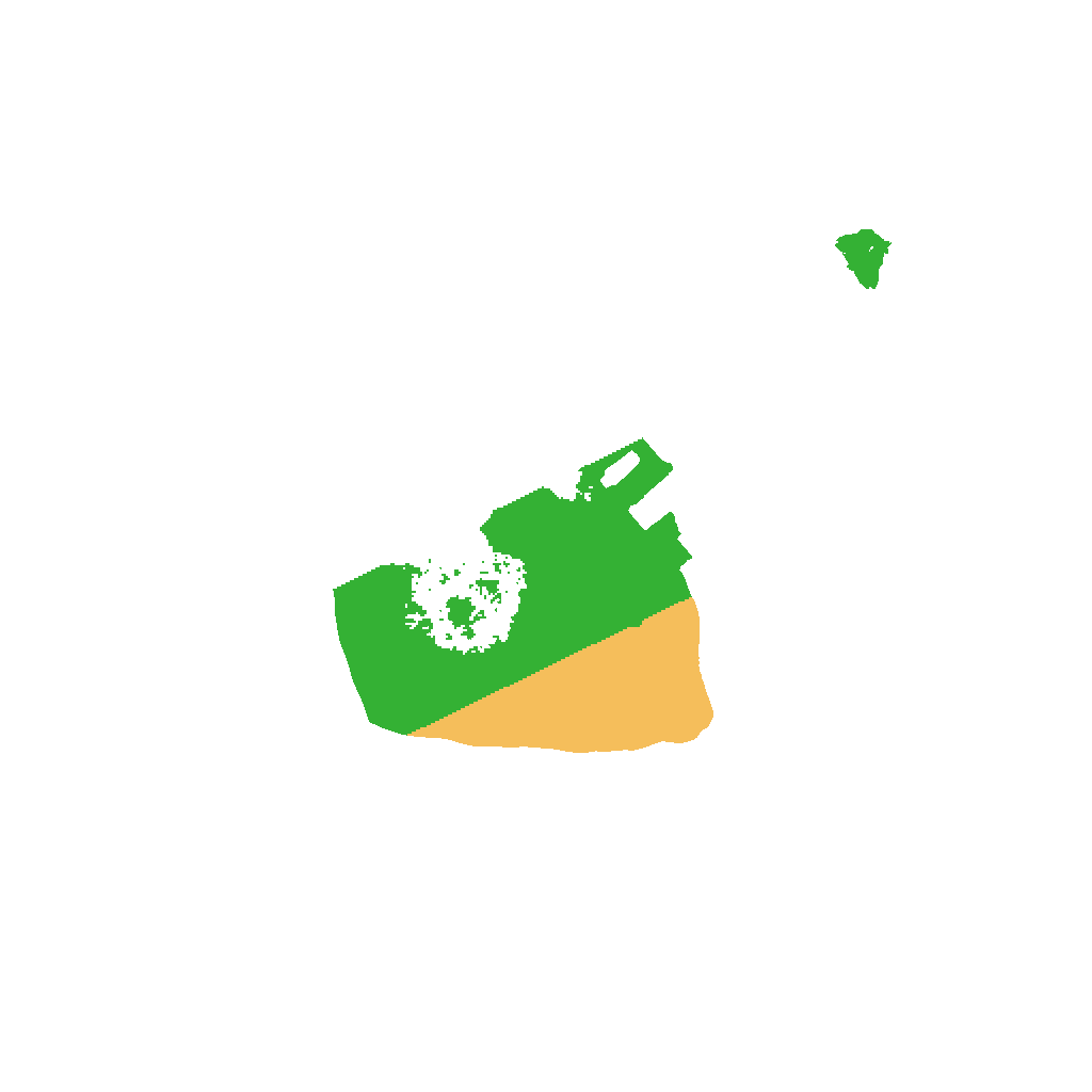 Biome Rust Map: Procedural Map, Size: 1000, Seed: 145827312