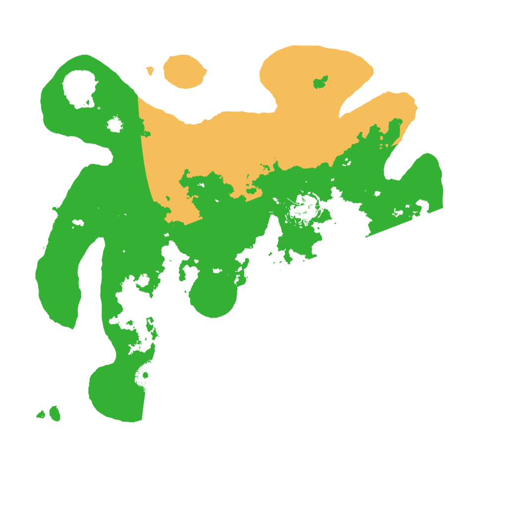 Biome Rust Map: Procedural Map, Size: 3000, Seed: 21524