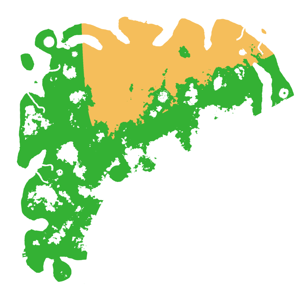 Biome Rust Map: Procedural Map, Size: 5000, Seed: 59256931