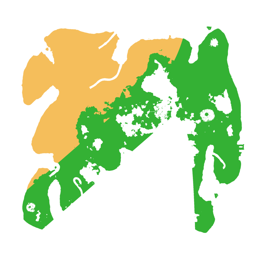 Biome Rust Map: Procedural Map, Size: 3000, Seed: 66928