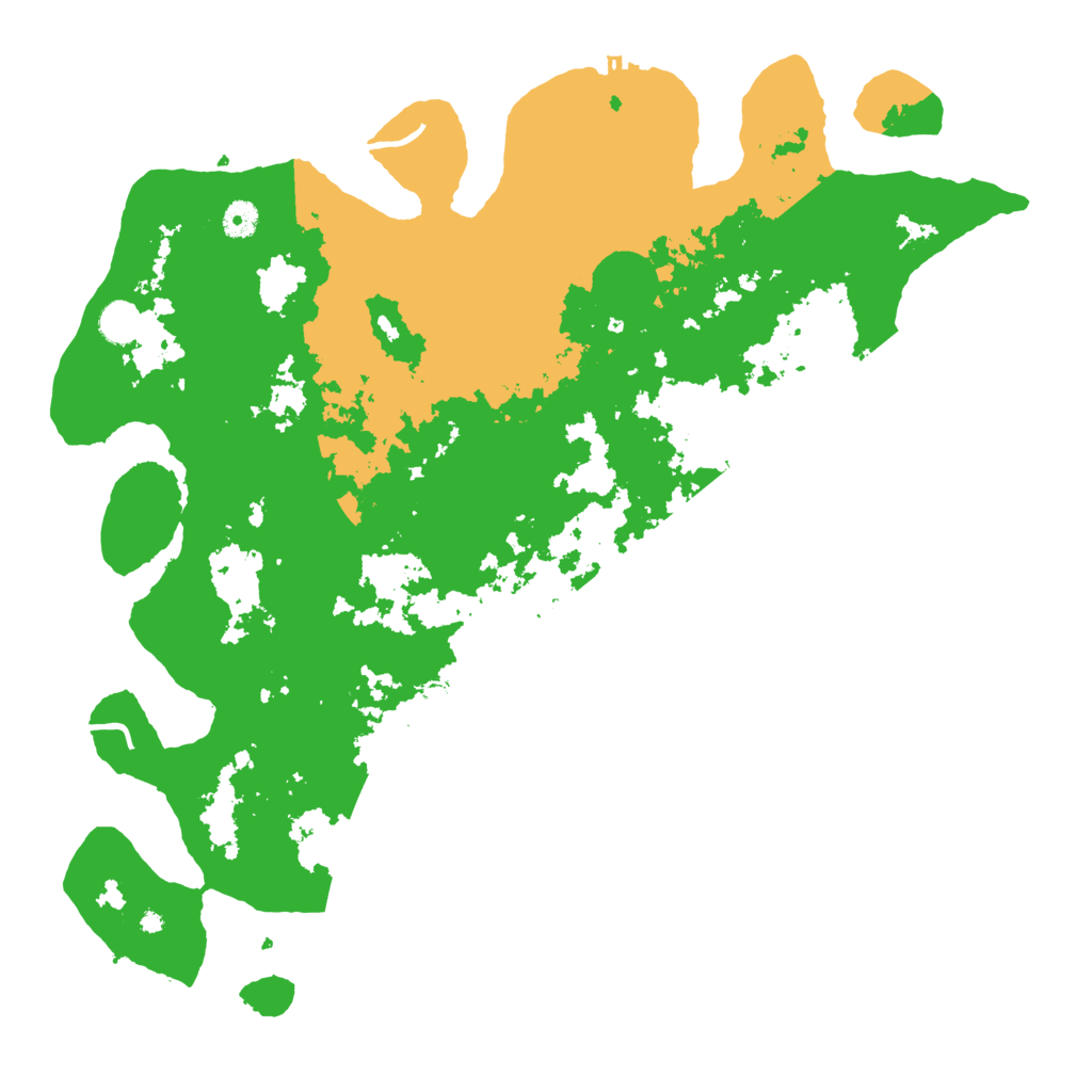 Biome Rust Map: Procedural Map, Size: 4500, Seed: 10281980