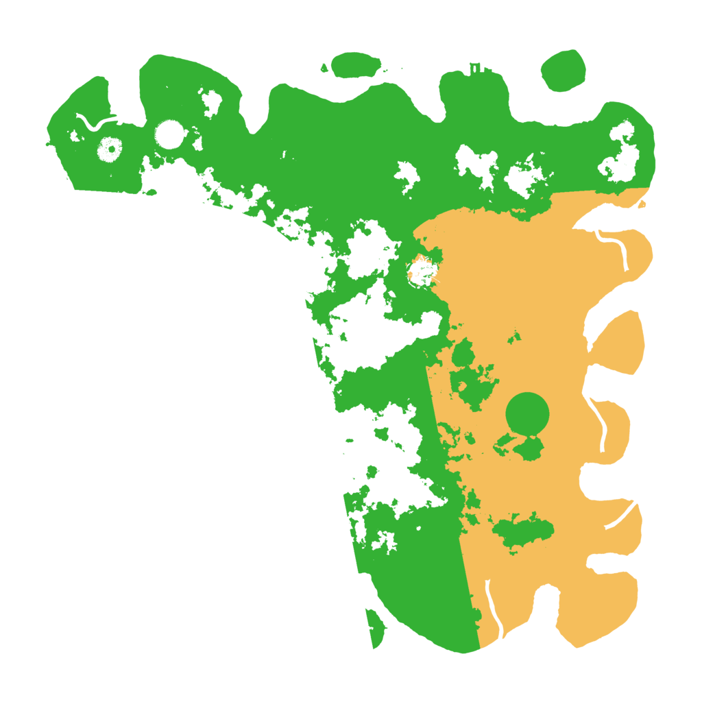 Biome Rust Map: Procedural Map, Size: 4250, Seed: 173616245