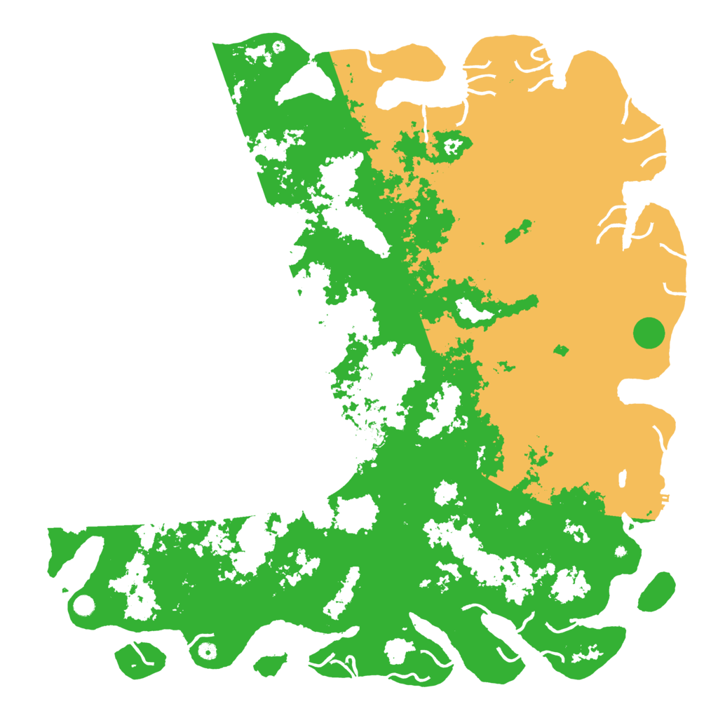 Biome Rust Map: Procedural Map, Size: 6000, Seed: 890402659