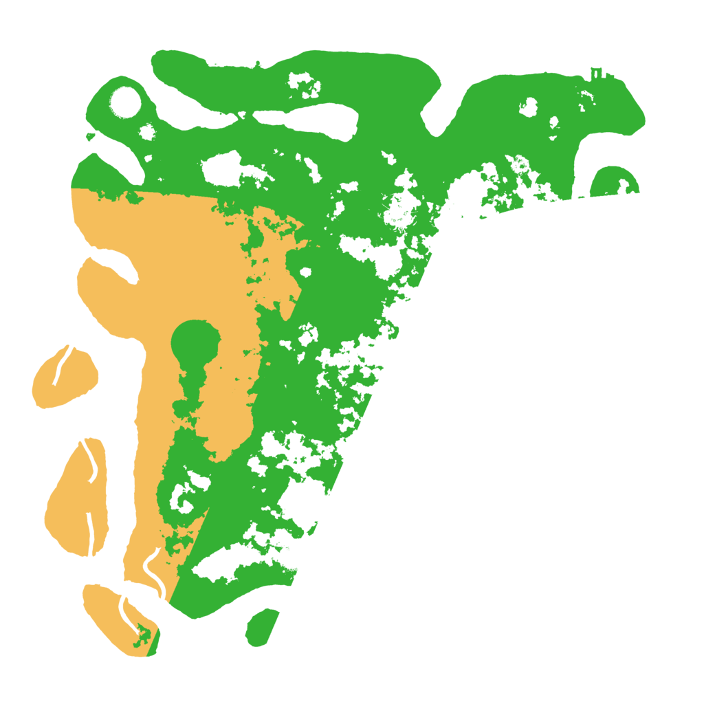 Biome Rust Map: Procedural Map, Size: 4000, Seed: 19650