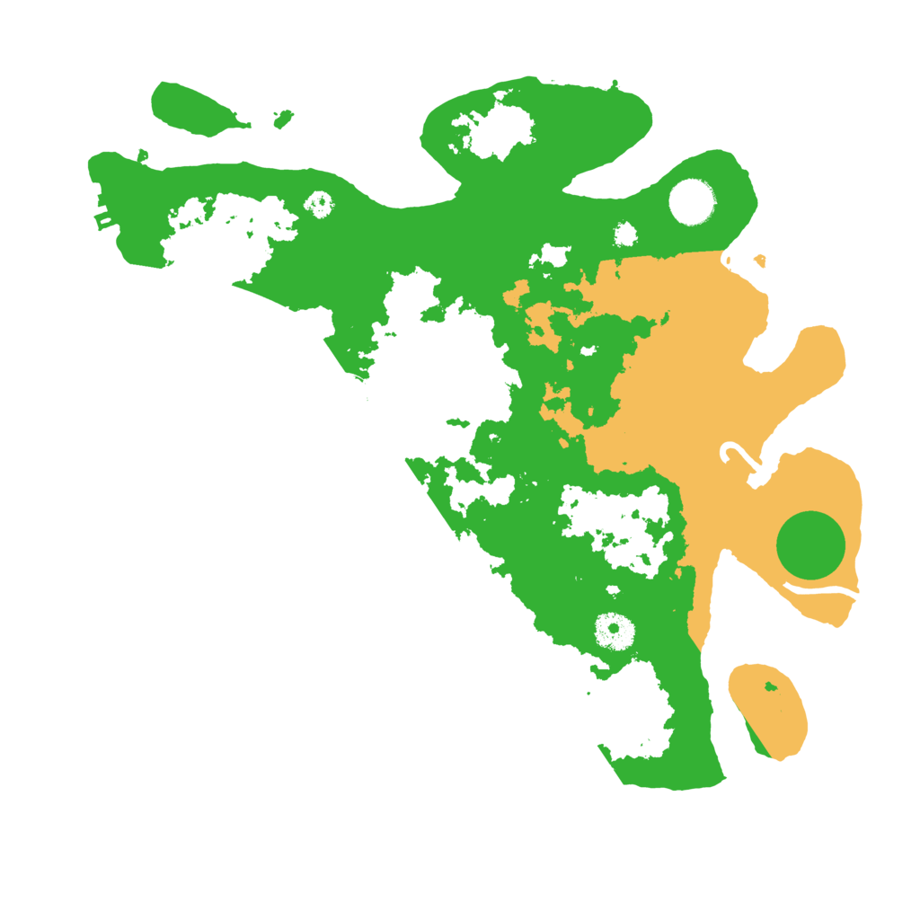 Biome Rust Map: Procedural Map, Size: 3530, Seed: 13826