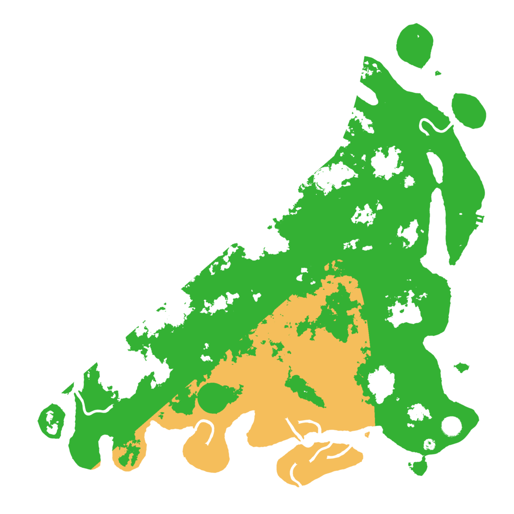 Biome Rust Map: Procedural Map, Size: 4500, Seed: 48424044