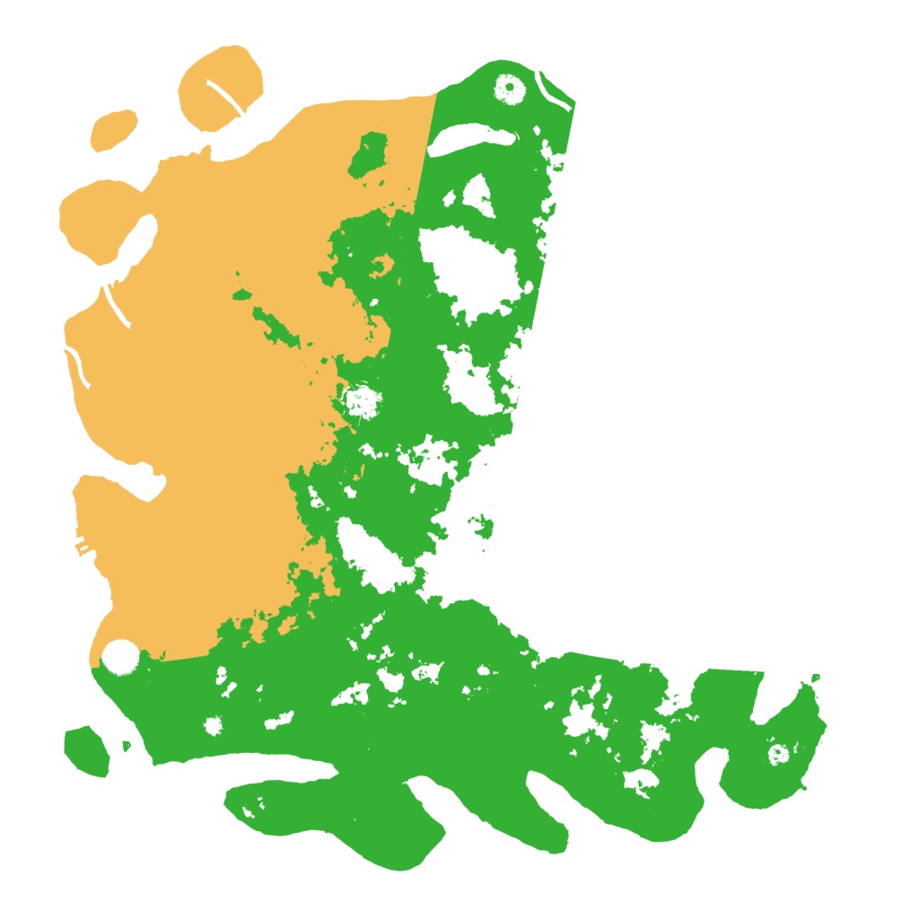 Biome Rust Map: Procedural Map, Size: 4500, Seed: 165859